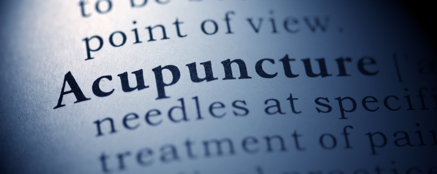 Acupuncture Word in dictionary